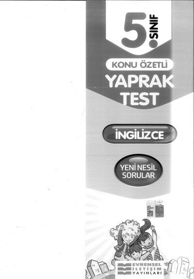 KONU ÖZETLİ TEST İNGİLİZCE Vivo Fotokopi Merkezi