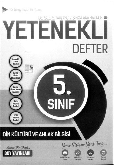 DİN KÜLTÜRÜ VE AHLAK BİLGİSİ YETENEKLİ DEFTER Vivo Fotokopi Merkezi