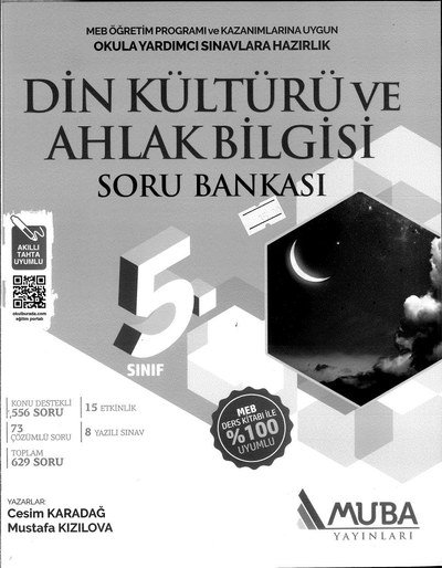 DİN KÜLTÜRÜ VE AHLAK BİLGİSİ SORU BANKASI Vivo Fotokopi Merkezi