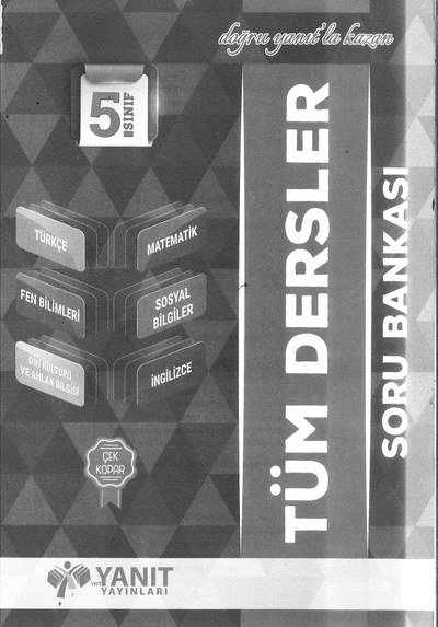 TÜM DERSLER SORU BANKASI Vivo Fotokopi Merkezi