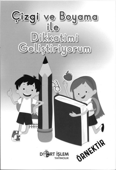 ÇİZGİ VE BOYAMA İLE DİKKATİMİ GELİŞTİRİYORUM Vivo Fotokopi Merkezi