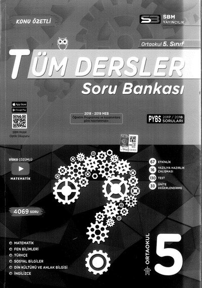 TÜM DERSLER SORU BANKASI PYBS Vivo Fotokopi Merkezi