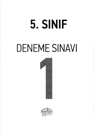 DENEME SINAVI 1 Vivo Fotokopi Merkezi