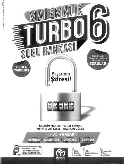 MATEMATİK TURBO SORU BANKASI Vivo Fotokopi Merkezi