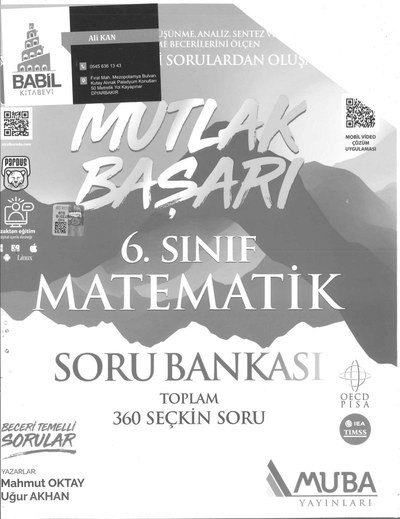 MUTLAK BAŞARI MATEMATİK SORU BANKASI Vivo Fotokopi Merkezi