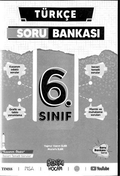 TÜRKÇE SORU BANKASI Vivo Fotokopi Merkezi