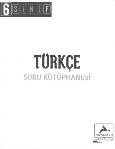 TÜRKÇE SORU KÜTÜPHANESİ