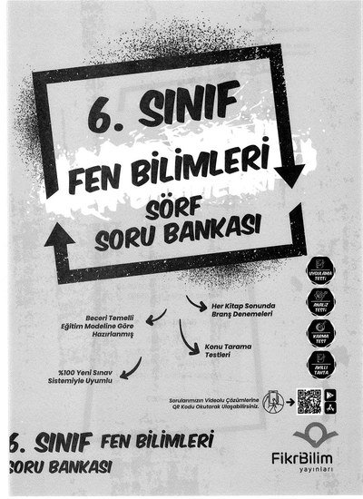 FEN BİLİMLERİ SÖRF SORU BANKASI Vivo Fotokopi Merkezi