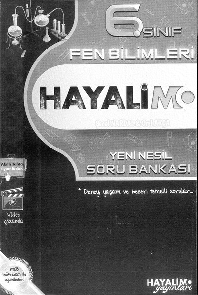 FEN BİLİMLERİ HAYALİM SORU BANKASI Vivo Fotokopi Merkezi