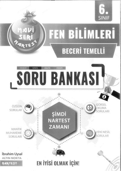 MAVİ SERİ FEN BİLİMLERİ SORU BANKASI Vivo Fotokopi Merkezi