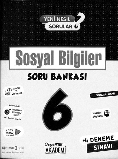 SOSYAL BİLGİLER SORU BANKASI Vivo Fotokopi Merkezi