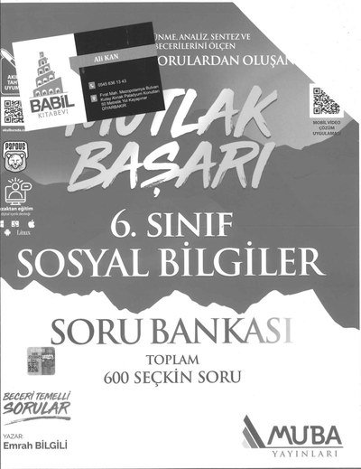 MUTLAK BAŞARI SOSYAL BİLGİLER SORU BANKASI Vivo Fotokopi Merkezi