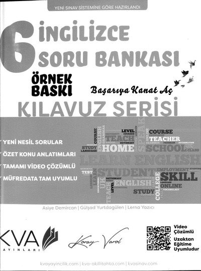 İNGİLİZCE SORU BANKASI KILAVUZ SERİSİ