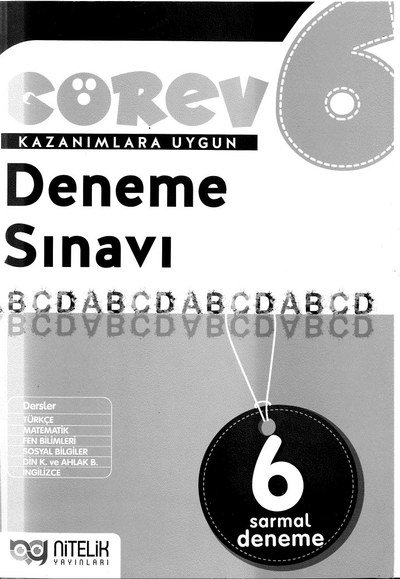 GÖREV KAZANIMLARA UYGUN DENEME SINAVI Vivo Fotokopi Merkezi