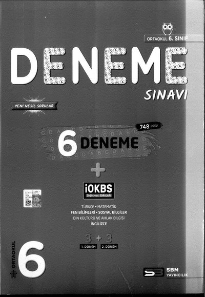 DENEME SINAVI 6 DENEME Vivo Fotokopi Merkezi