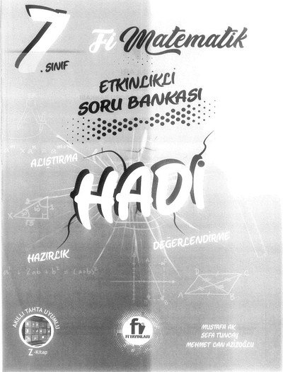 Fİ MATEMATİK ETKİNLİKLİ SORU BANKASI Vivo Fotokopi Merkezi