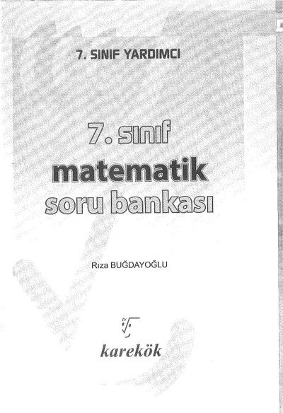 MATEMATİK SORU BANKASI Vivo Fotokopi Merkezi