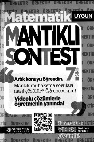 MATEMATİK MANTIKLI SONTEST Vivo Fotokopi Merkezi
