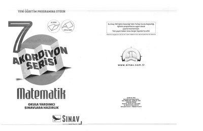 AKORDİYON SERİSİ MATEMATİK OKULA YARDIMCI Vivo Fotokopi Merkezi