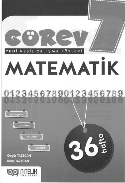 GÖREV YENİ NESİL ÇALIŞMA FÖYLERİ MATEMATİK Vivo Fotokopi Merkezi