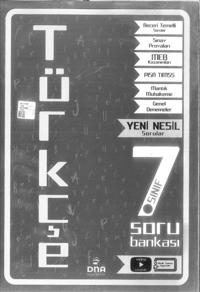 TÜRKÇE SORU BANKASI Vivo Fotokopi Merkezi