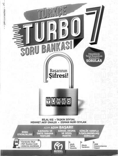 TÜRKÇE TURBO SORU BANKASI Vivo Fotokopi Merkezi