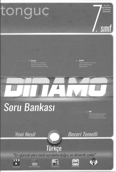 DİNAMO SORU BANKASI TÜRKÇE Vivo Fotokopi Merkezi