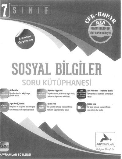 SOSYAL BİLGİLER SORU KÜTÜPHANESİ Vivo Fotokopi Merkezi