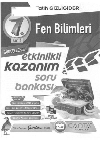 FEN BİLİMLERİ ETKİNLİKLİ KAZANIM SORU BANKASI Vivo Fotokopi Merkezi