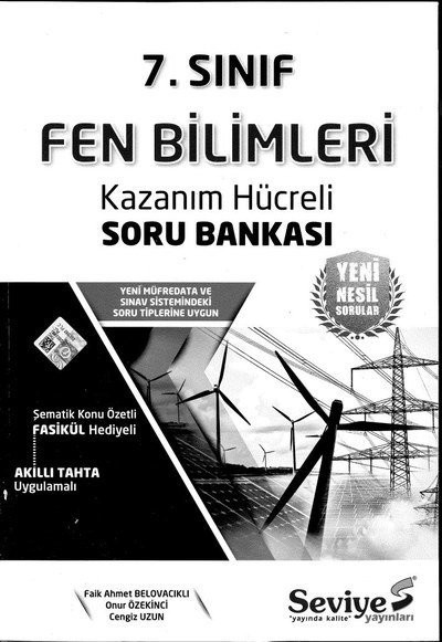 FEN BİLİMLERİ KAZANIM HÜCRELİ SORU BANKASI Vivo Fotokopi Merkezi