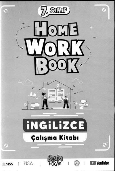 HOME WORK BOOK İNGİLİZCE ÇALIŞMA KİTABI Vivo Fotokopi Merkezi