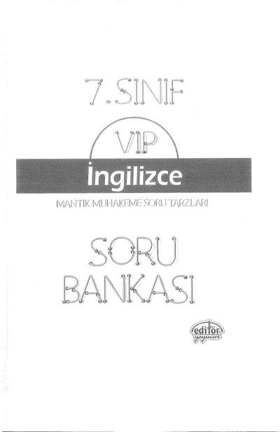 VIP İNGİLİZCE SORU BANKASI Vivo Fotokopi Merkezi