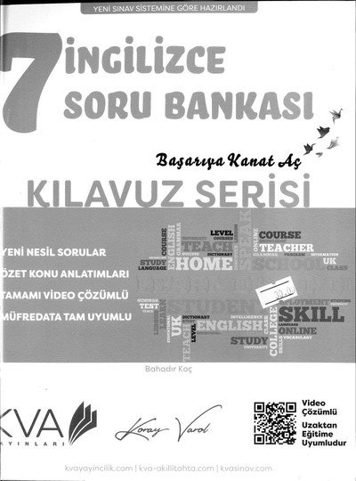 İNGİLİZCE SORU BANKASI KILAVUZ SERİSİ Vivo Fotokopi Merkezi