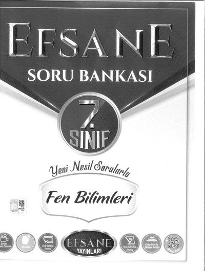 EFSANE SORU BANKASI YENİ NESİL SORULARLA FEN BİLİMLERİ