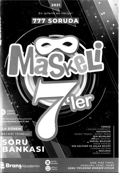 777 SORUDA MASKELİ 7'LER Vivo Fotokopi Merkezi