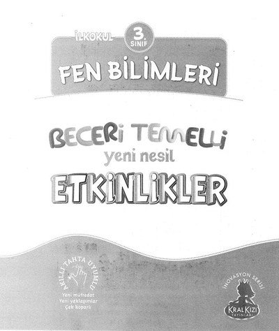 FEN BİLİMLERİ BECERİ TEMELLİ ETKİNLİKLER Vivo Fotokopi Merkezi