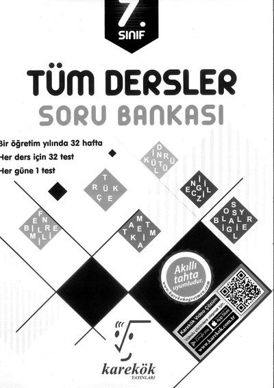 TÜM DERSLER SORU BANKASI Vivo Fotokopi Merkezi