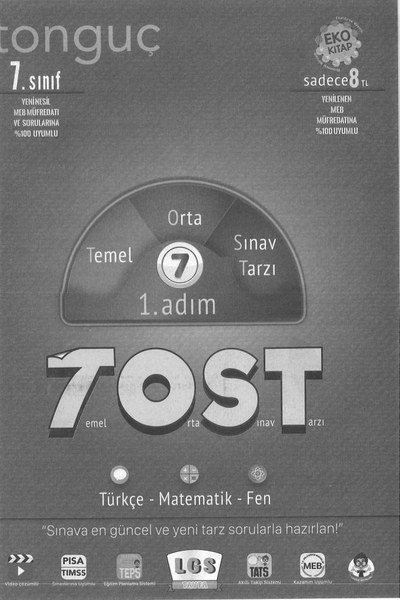 TEMEL ORTA SINAV TARZI 1. ADIM TOST