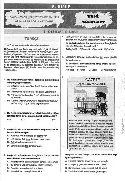 6 ADET DENEME ÇÖZÜMLÜ Vivo Fotokopi Merkezi