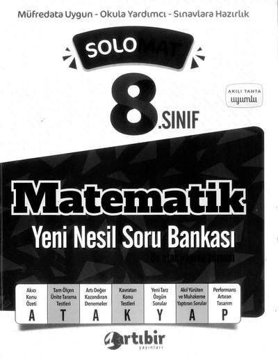 MATEMATİK YENİ NESİL SORU BANKASI Vivo Fotokopi Merkezi