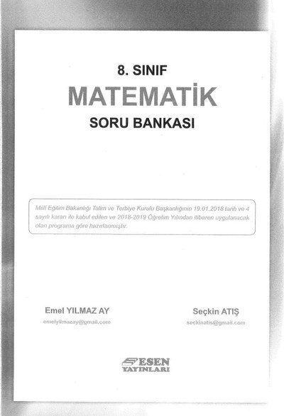 MATEMATİK SORU BANKASI Vivo Fotokopi Merkezi