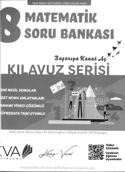 MATEMATİK SORU BANKASI KILAVUZ SERİSİ Vivo Fotokopi Merkezi