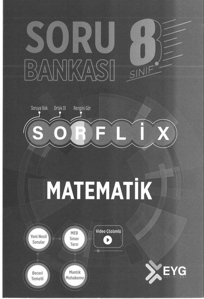 SORU BANKASI SORFLİX MATEMATİK Vivo Fotokopi Merkezi