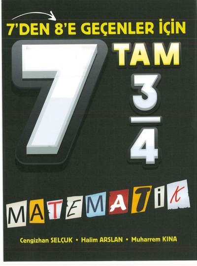 7'DEN 8'E GEÇENLER İÇİN TAM MATEMATİK Vivo Fotokopi Merkezi