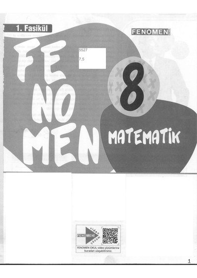 FENOMEN MATEMATİK SORU BANKASI 1. FASİKÜL