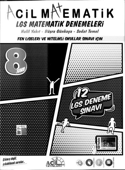 ACİL MATEMATİK LGS MATEMATİK DENEMELERİ Vivo Fotokopi Merkezi