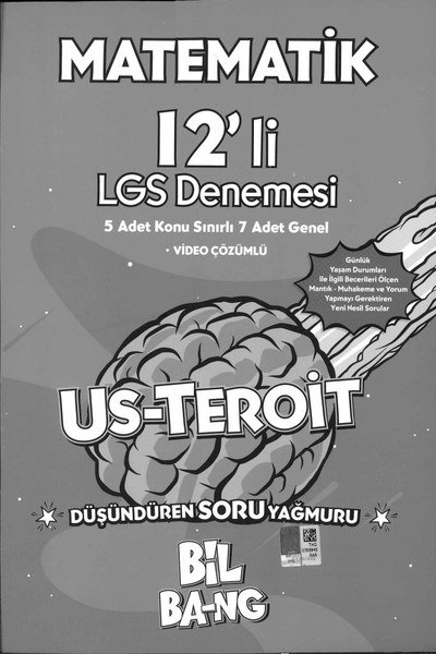 MATEMATİK 12'Lİ LGS DENEMESİ US-TEROIT BİL BA-NG Vivo Fotokopi Merkezi