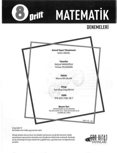 MATEMATİK DENEMELERİ Vivo Fotokopi Merkezi