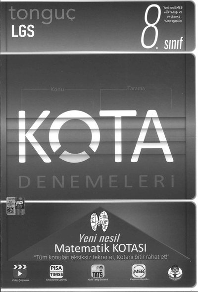 KOTA DENEMELERİ MATEMATİK KOTASI