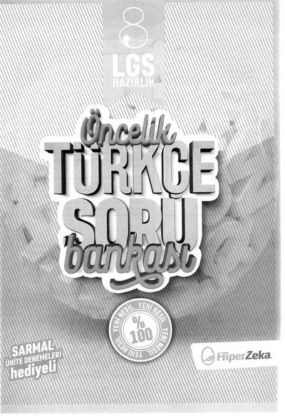 ÖNCELİK TÜRKÇE SORU BANKASI